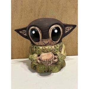 Tikiland Trading Tiki Tony Keiki Bob Mug Cup Vase Star Wars Yoda Grogu Decor